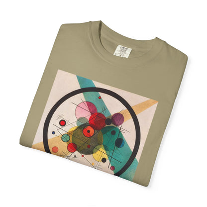 Abstract Art Tshirt, Circles in a Circle, Wassily Kandinsky,Kandinsky Art - PopCultureByDesign36