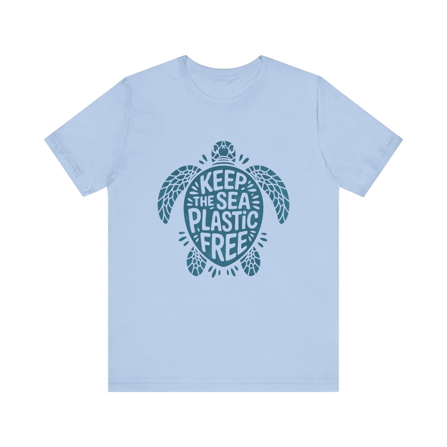 Sea Life Earth Day Unisex T-shirt, Save the Ocean Tee, Eco-Friendly Tee - PopCultureByDesign36