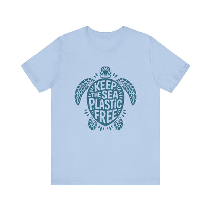 Sea Life Earth Day Unisex T-shirt, Save the Ocean Tee, Eco-Friendly Tee - PopCultureByDesign36