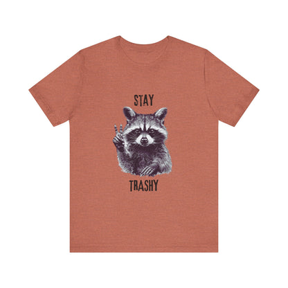 Stay Trashy Raccoon Shirt, Raccoon Shirt Funny, Cool Vintage Style Raccoon Shirt - PopCultureByDesign36