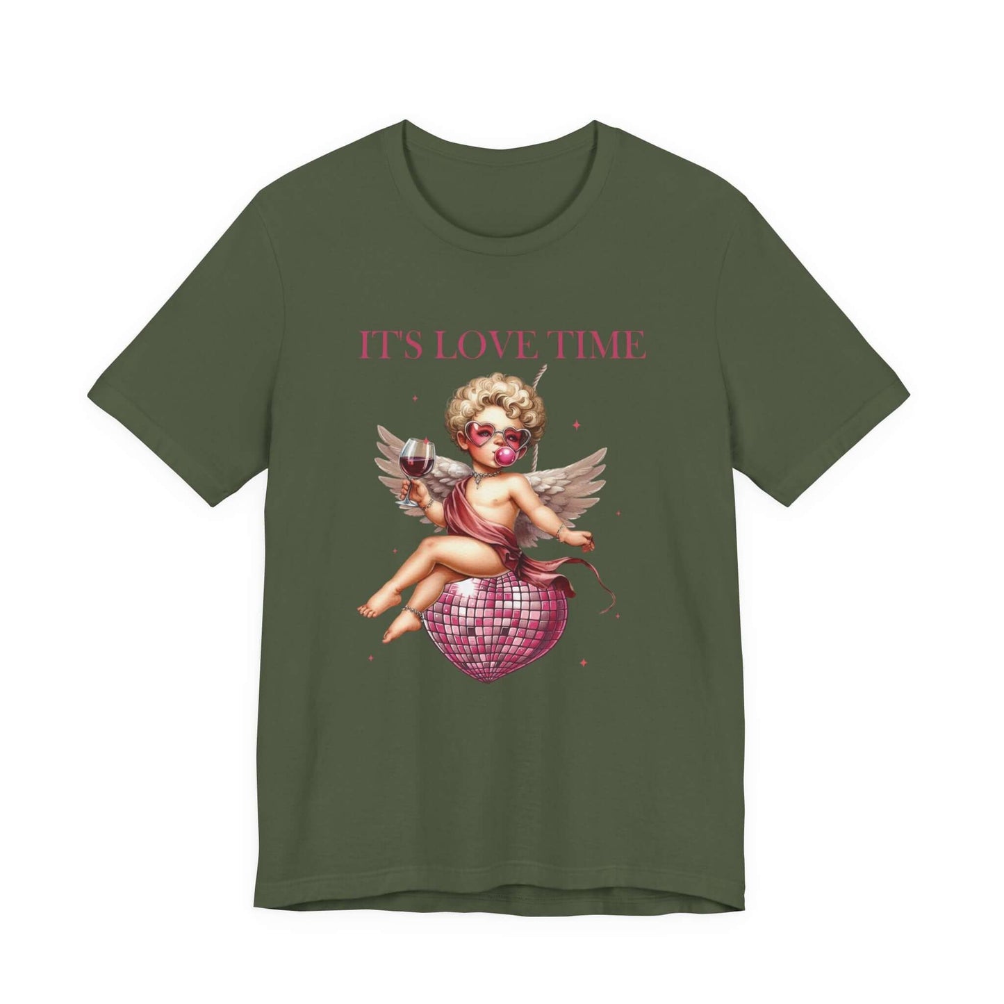 Its Love Time Shirt, Funny Cupid Shirt, Cupid Love Shirt, Vday Shirt - PopCultureByDesign36