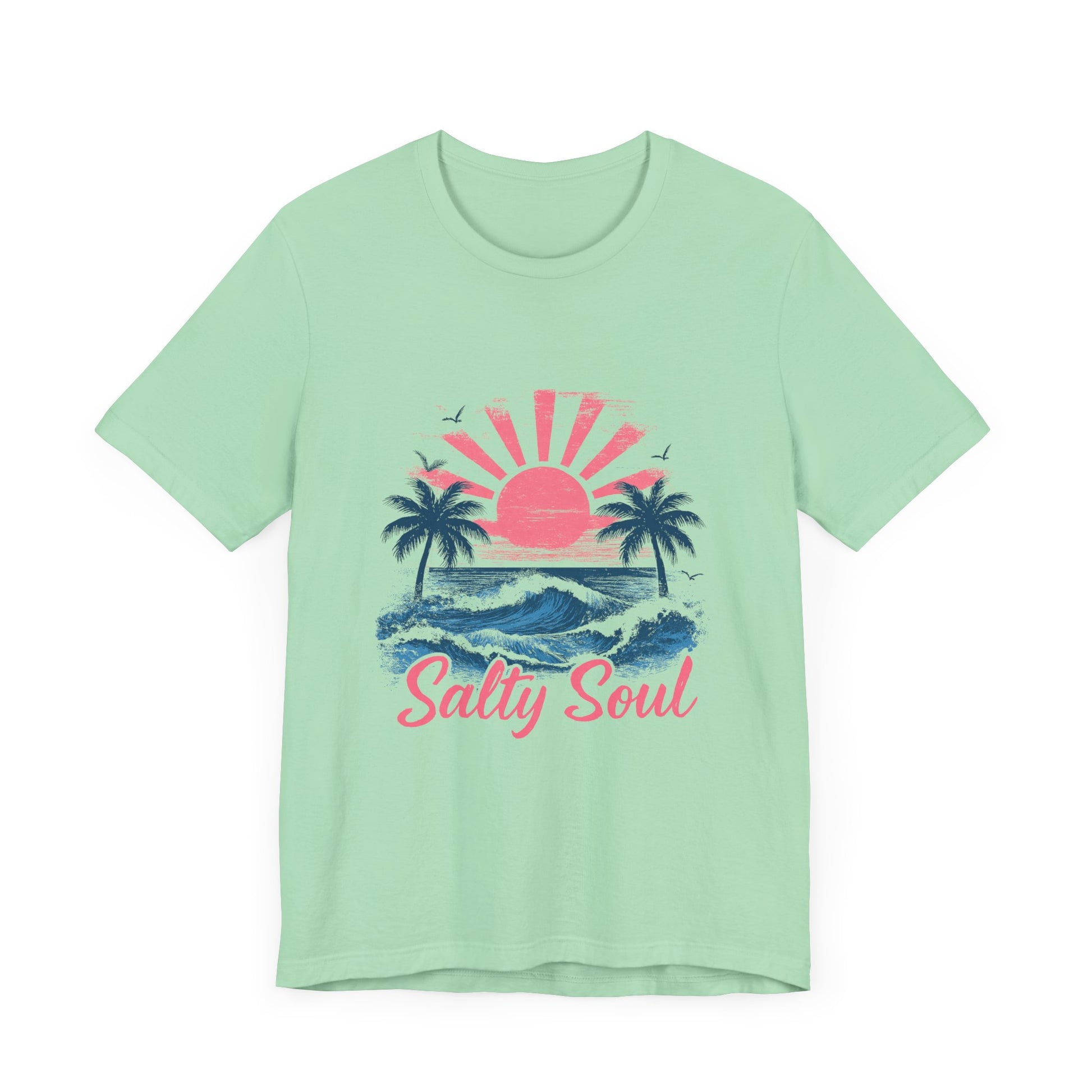 Retro Salty Soul Shirt, Summer Salty Soul T-shirt, Trendy Summer Shirt - PopCultureByDesign36