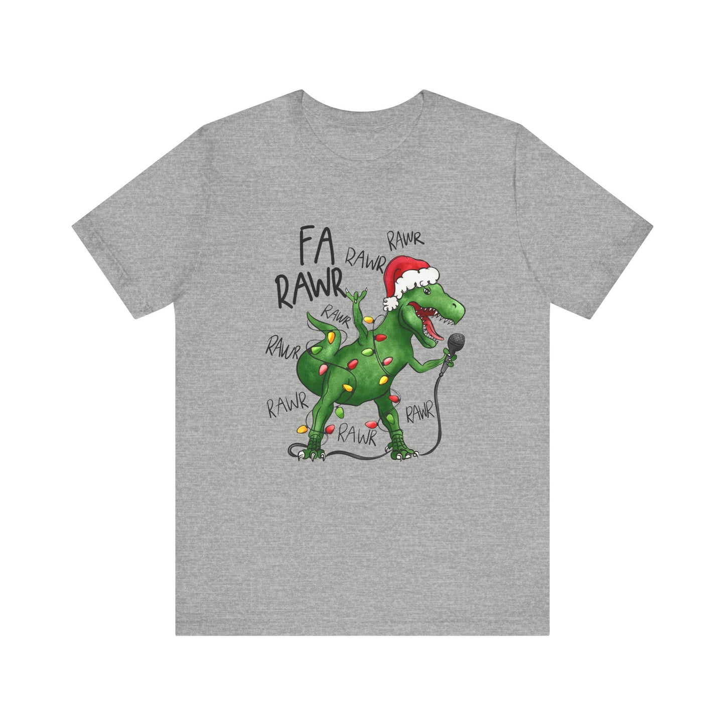 Dinosaur Karaoke Christmas Music Shirt, Christmas Music Shirt - PopCultureByDesign36