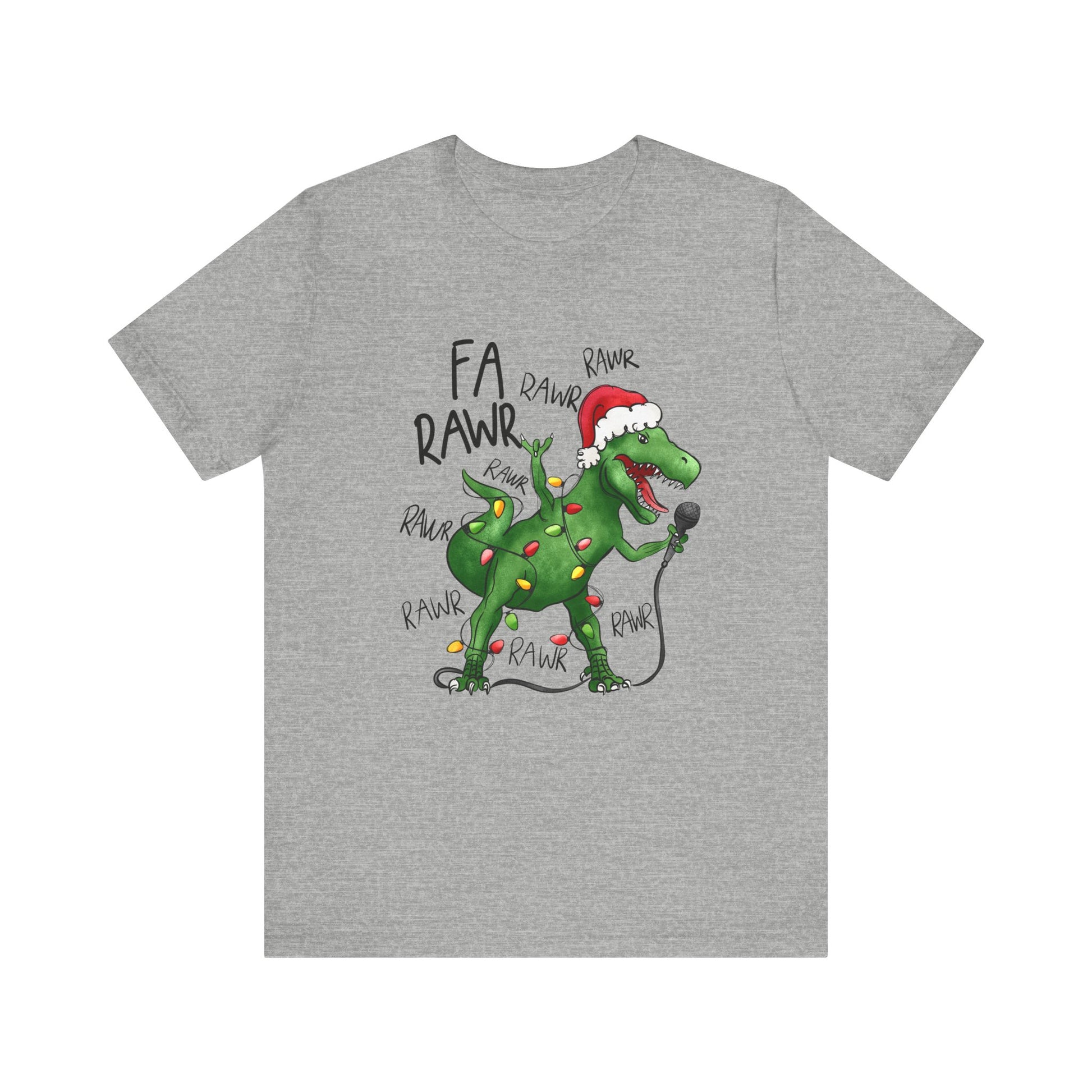 Dinosaur Karaoke Christmas Music Shirt, Christmas Music Shirt - PopCultureByDesign36