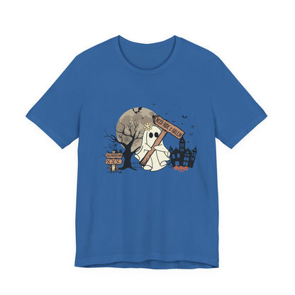 Funny Ghost Needing a Ride, Funny Ghost Shirt, Hitchhiking Ghost Shirt - PopCultureByDesign36