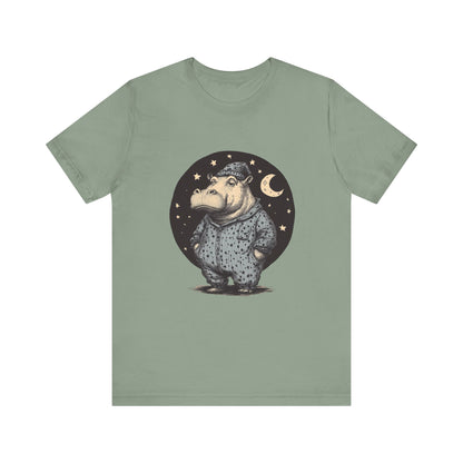 Sleepy Hippo Shirt, Funny Hippo Shirt, Cute Hippo Shirt - PopCultureByDesign36