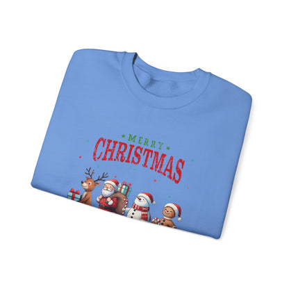 Christmas Sweatshirt, Cute Gingerbread Sweater, Gift For Christmas - PopCultureByDesign36