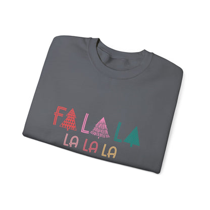 Fa La La Sweatshirt, Christmas Family Sweater, Christmas Holiday Sweatshirt - PopCultureByDesign36