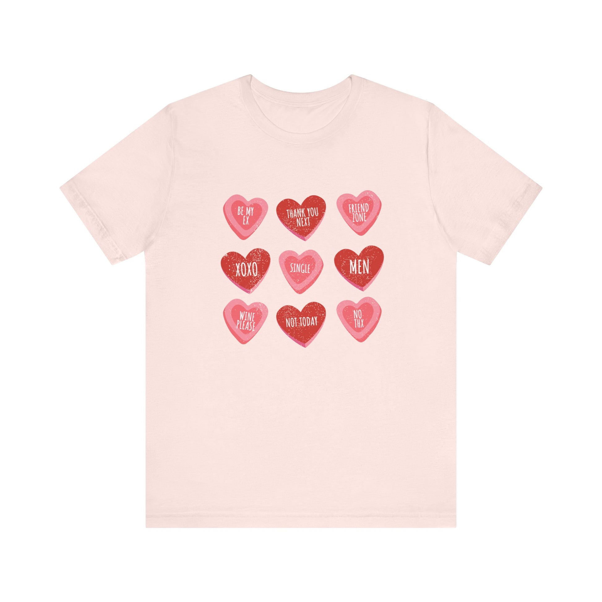 Candy Heart Shirt, Valentine's Day Gift, Conversation Hearts Shirt - PopCultureByDesign36