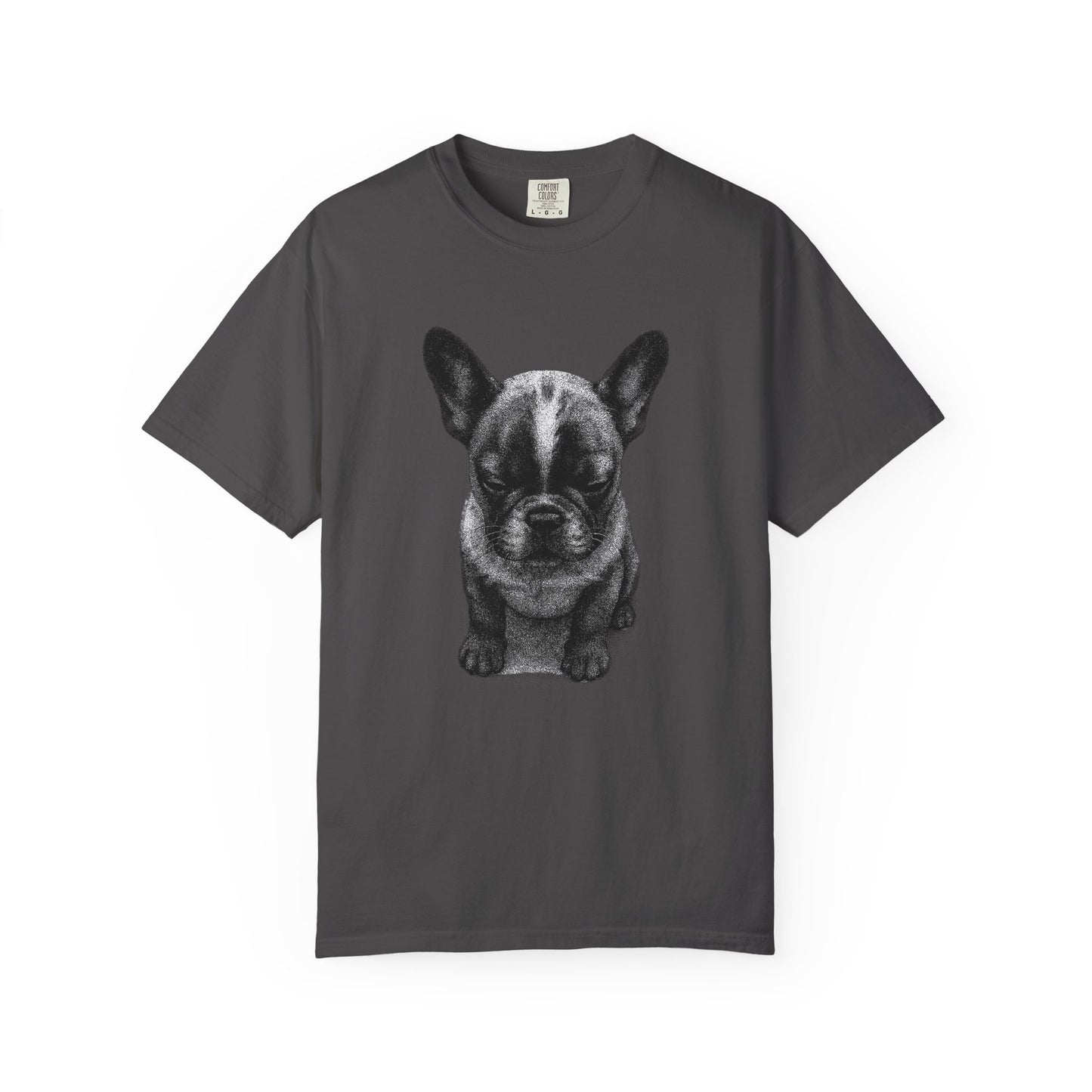 Sad French Bulldog Puppy Meme T-Shirt — Comfort Colors Style