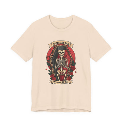 Valentine's Day Shirt, Funny Skeleton Valentines Shirt, I'm Dead Inside - PopCultureByDesign36