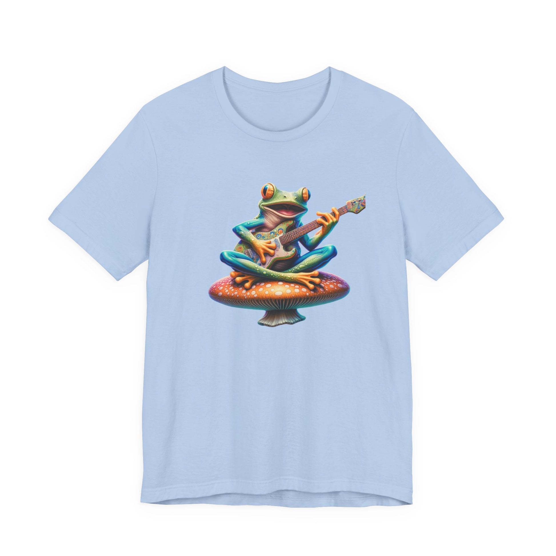 Hippie Shirt, Hippie Frog T-Shirt, Frog Lover Gift - PopCultureByDesign36