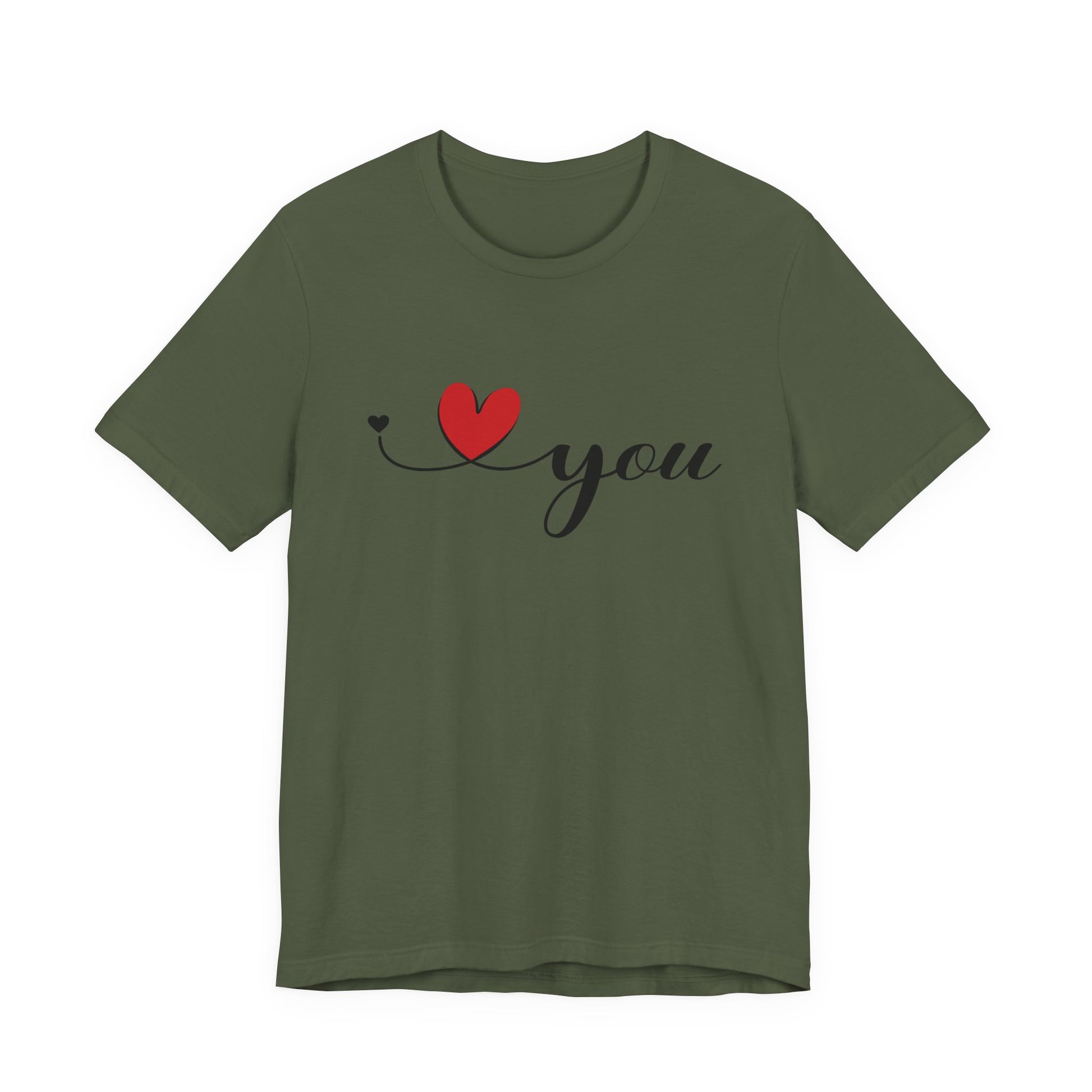 I Love You Shirt, Love Shirt, Valentines Day Shirt, I Love You Minimalist Shirt - PopCultureByDesign36