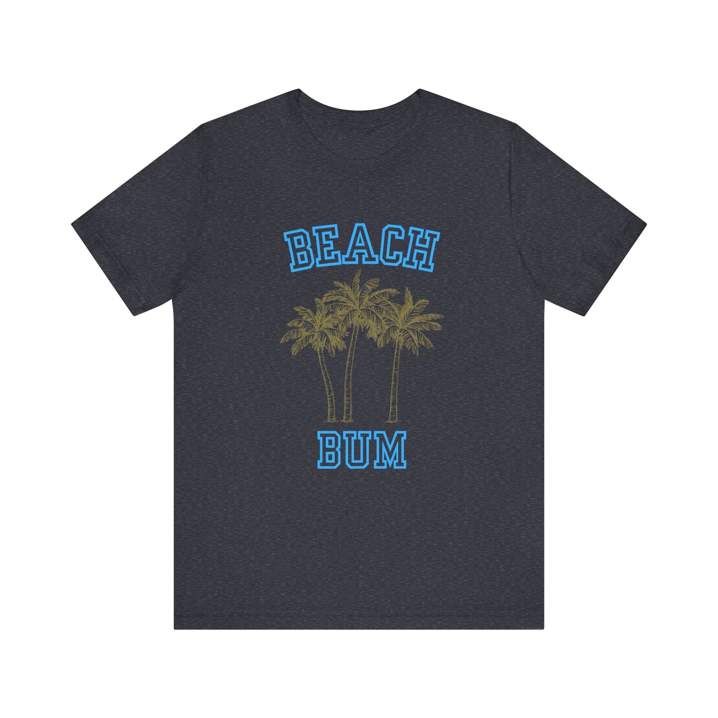 Beach Bum Palm Tree Shirt, Tropical Island Vacation Clothing, Palm Tree Lover Gift - PopCultureByDesign36