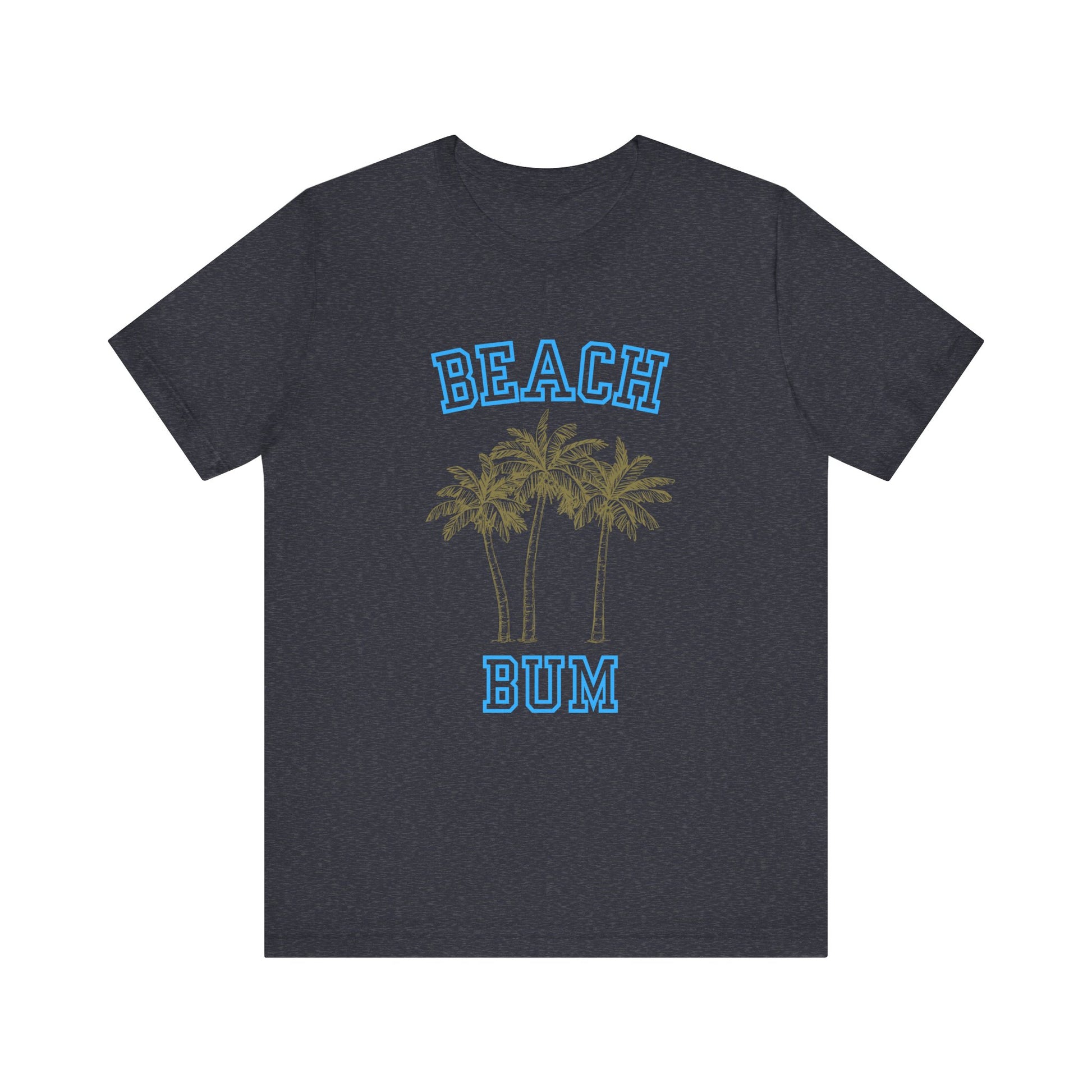 Beach Bum Palm Tree Shirt, Tropical Island Vacation Clothing, Palm Tree Lover Gift - PopCultureByDesign36