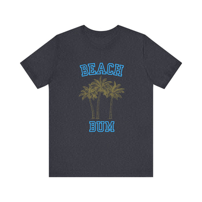 Beach Bum Palm Tree Shirt, Tropical Island Vacation Clothing, Palm Tree Lover Gift - PopCultureByDesign36