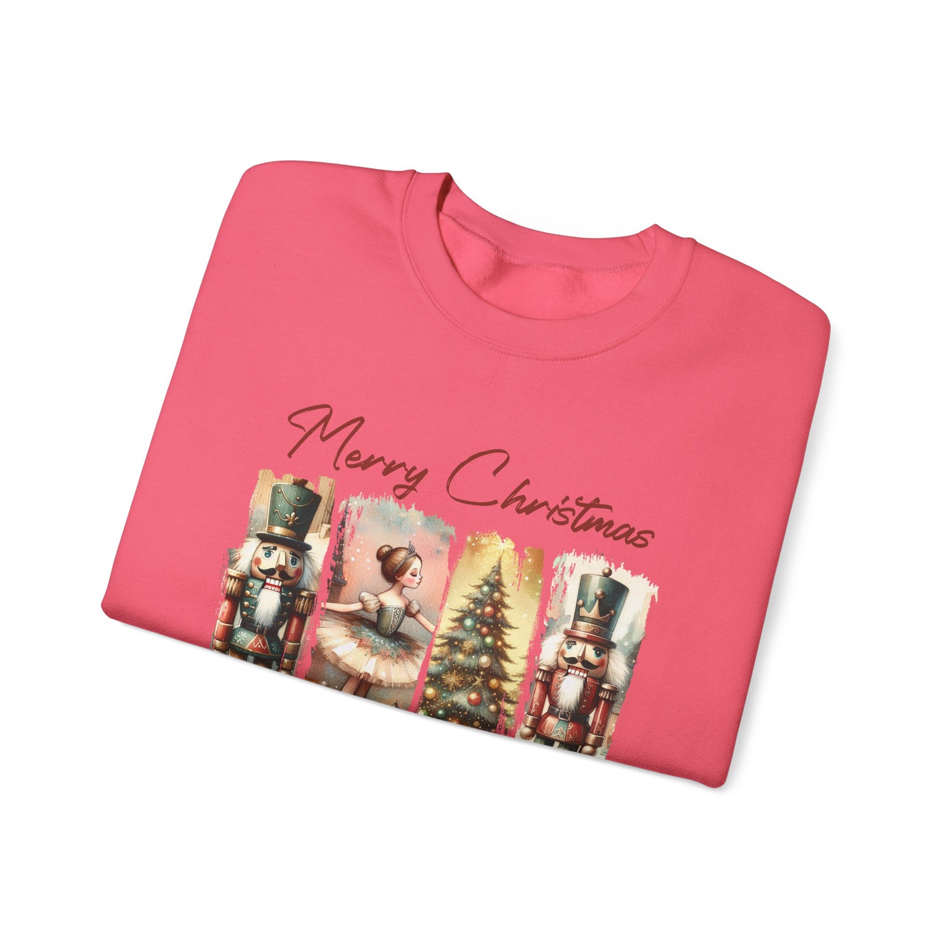 Merry Christmas Sweatshirt, Christmas Tis The Season Sweatshirt - PopCultureByDesign36