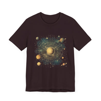 Space Galaxy T-Shirt, Solar System Tee, Astronomy Shirt - PopCultureByDesign36