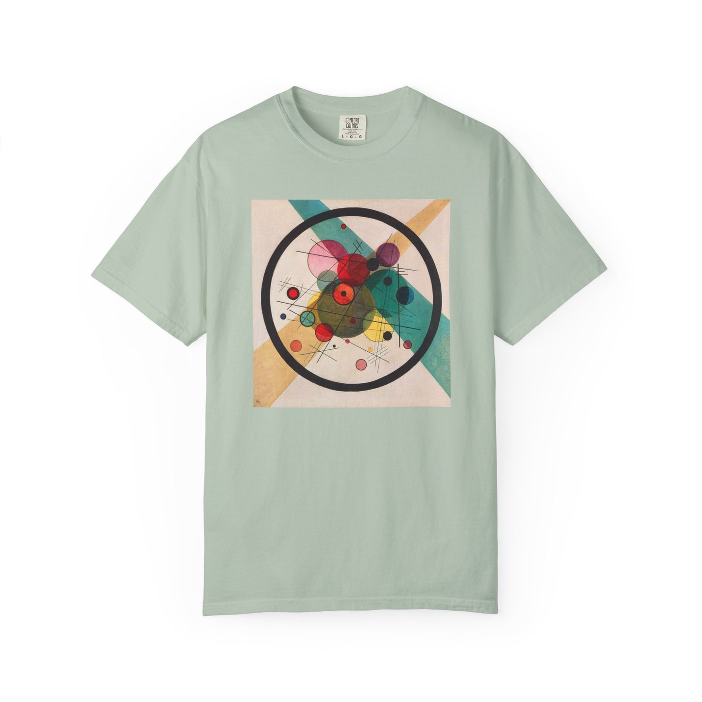 Abstract Art Tshirt, Circles in a Circle, Wassily Kandinsky,Kandinsky Art - PopCultureByDesign36