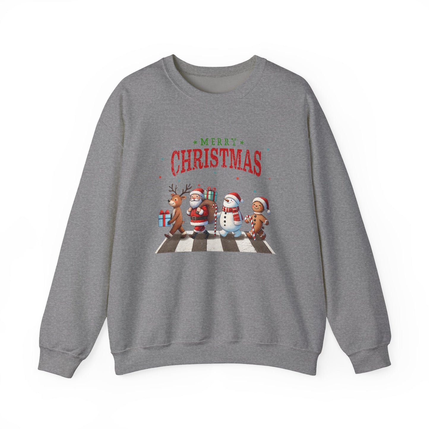 Christmas Sweatshirt, Cute Gingerbread Sweater, Gift For Christmas - PopCultureByDesign36