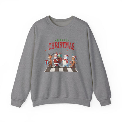 Christmas Sweatshirt, Cute Gingerbread Sweater, Gift For Christmas - PopCultureByDesign36