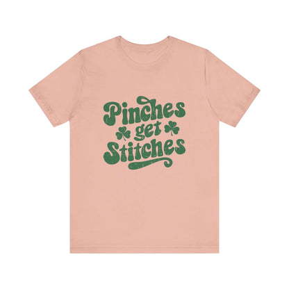 Pinches Get Stitches Shirt, Shamrock Shirt, St Patrick's Day Shirt - PopCultureByDesign36