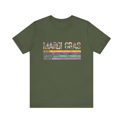 Louisiana Mardi Gras Shirt, Fat Tuesday, Bourbon Street Tee - PopCultureByDesign36