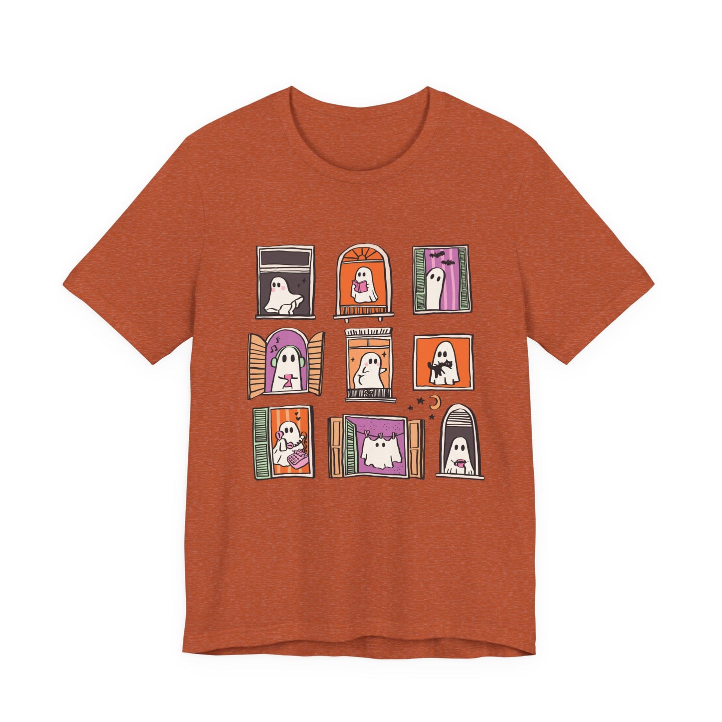 Ghostly Frames T-Shirt, Halloween Tee, Spooky Shirt - PopCultureByDesign36
