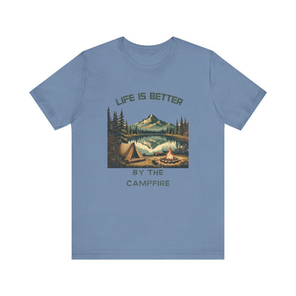 Camping by the lake, Camping shirt, Adventure shirt, Outdoor shirt - PopCultureByDesign36