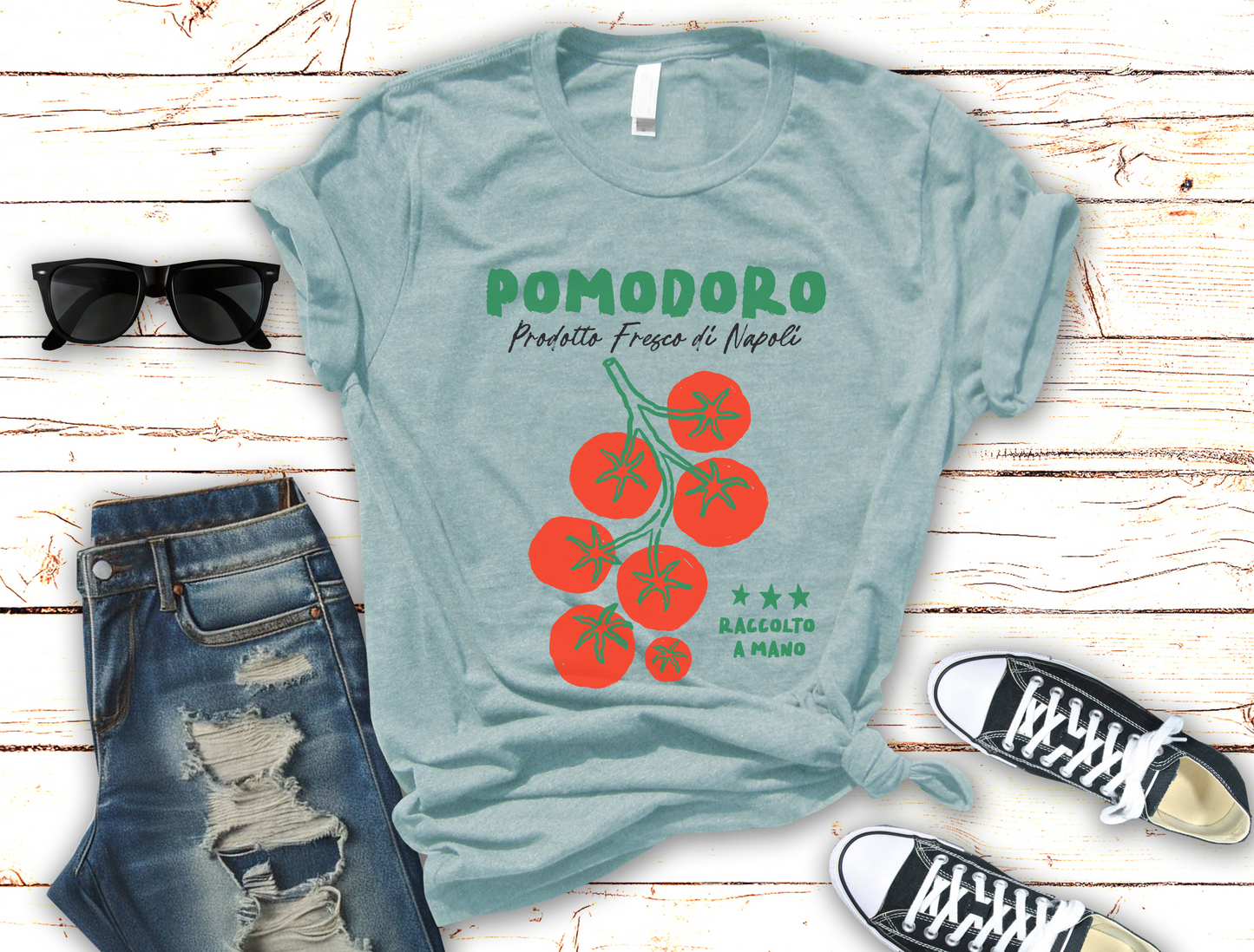 Tomato Shirt, Tomato Girl Summer, Garden Shirt, Farmers Market Tshirt - PopCultureByDesign36