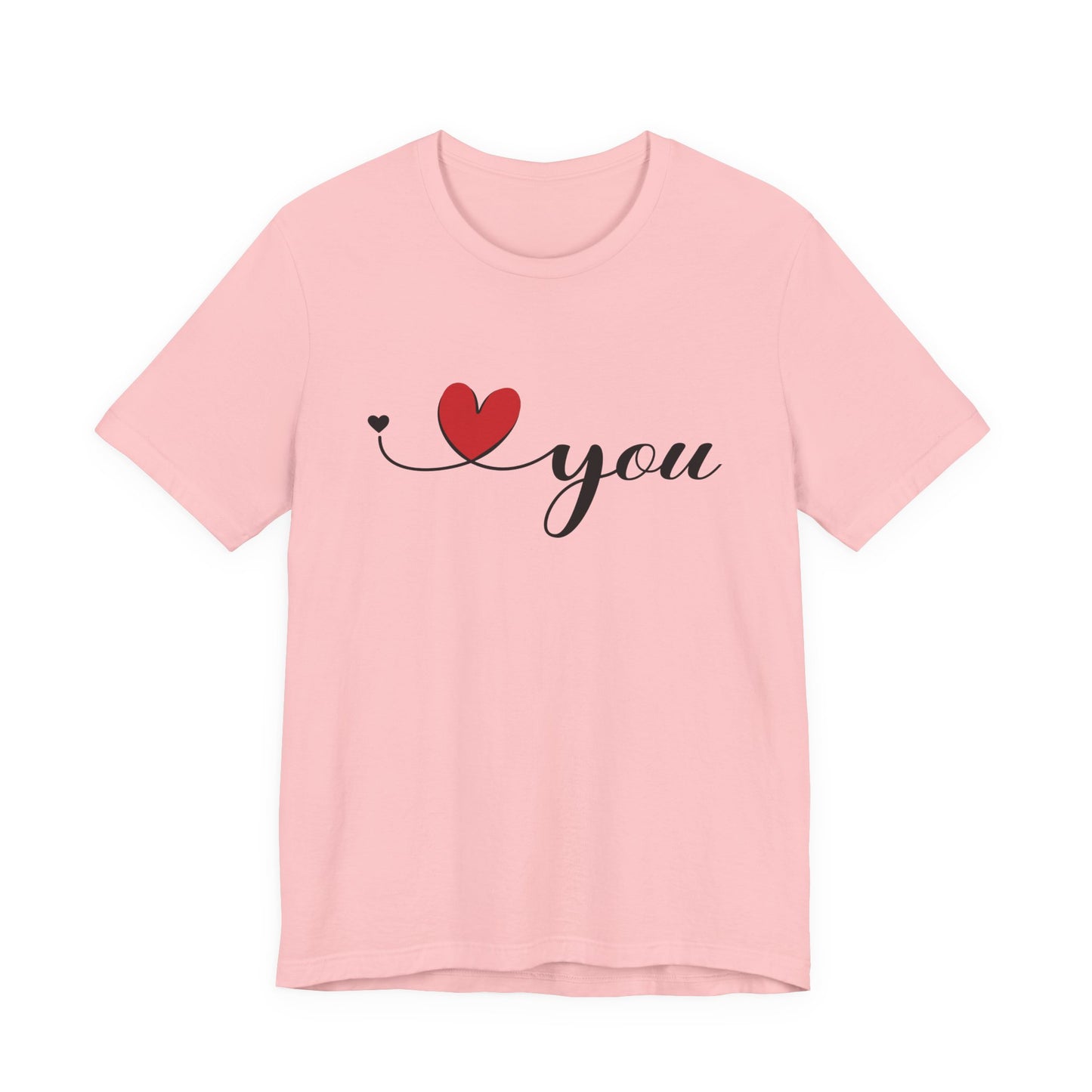 I Love You Shirt, Love Shirt, Valentines Day Shirt, I Love You Minimalist Shirt - PopCultureByDesign36