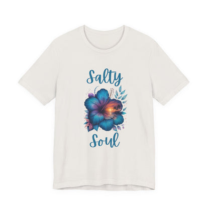 Summer Salty Soul T-shirt, Trendy Summer Shirt, Retro Summer T-shirt - PopCultureByDesign36