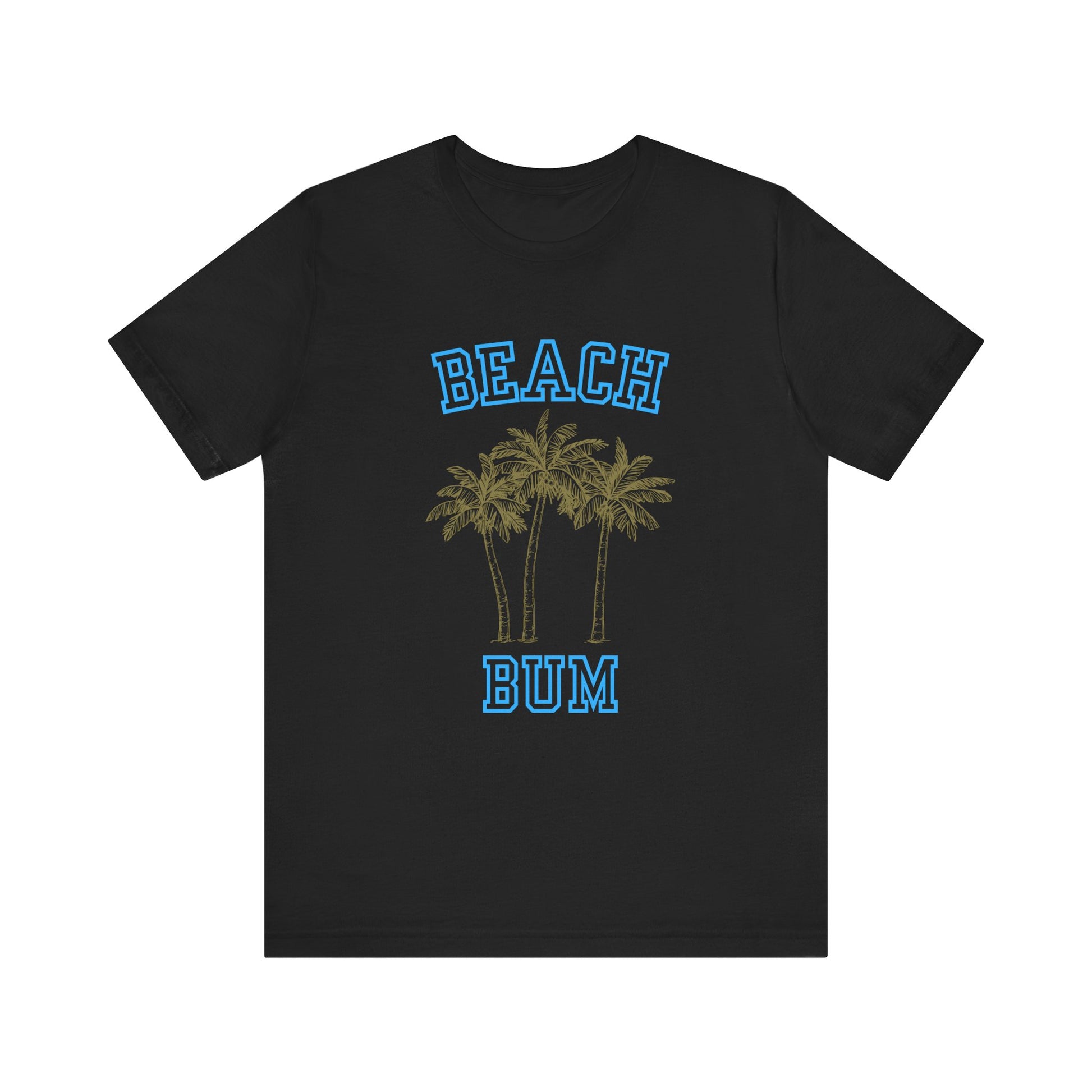 Beach Bum Palm Tree Shirt, Tropical Island Vacation Clothing, Palm Tree Lover Gift - PopCultureByDesign36