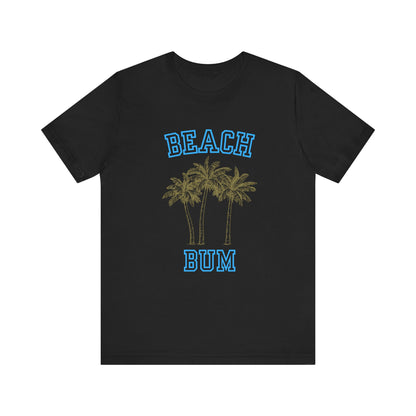 Beach Bum Palm Tree Shirt, Tropical Island Vacation Clothing, Palm Tree Lover Gift - PopCultureByDesign36