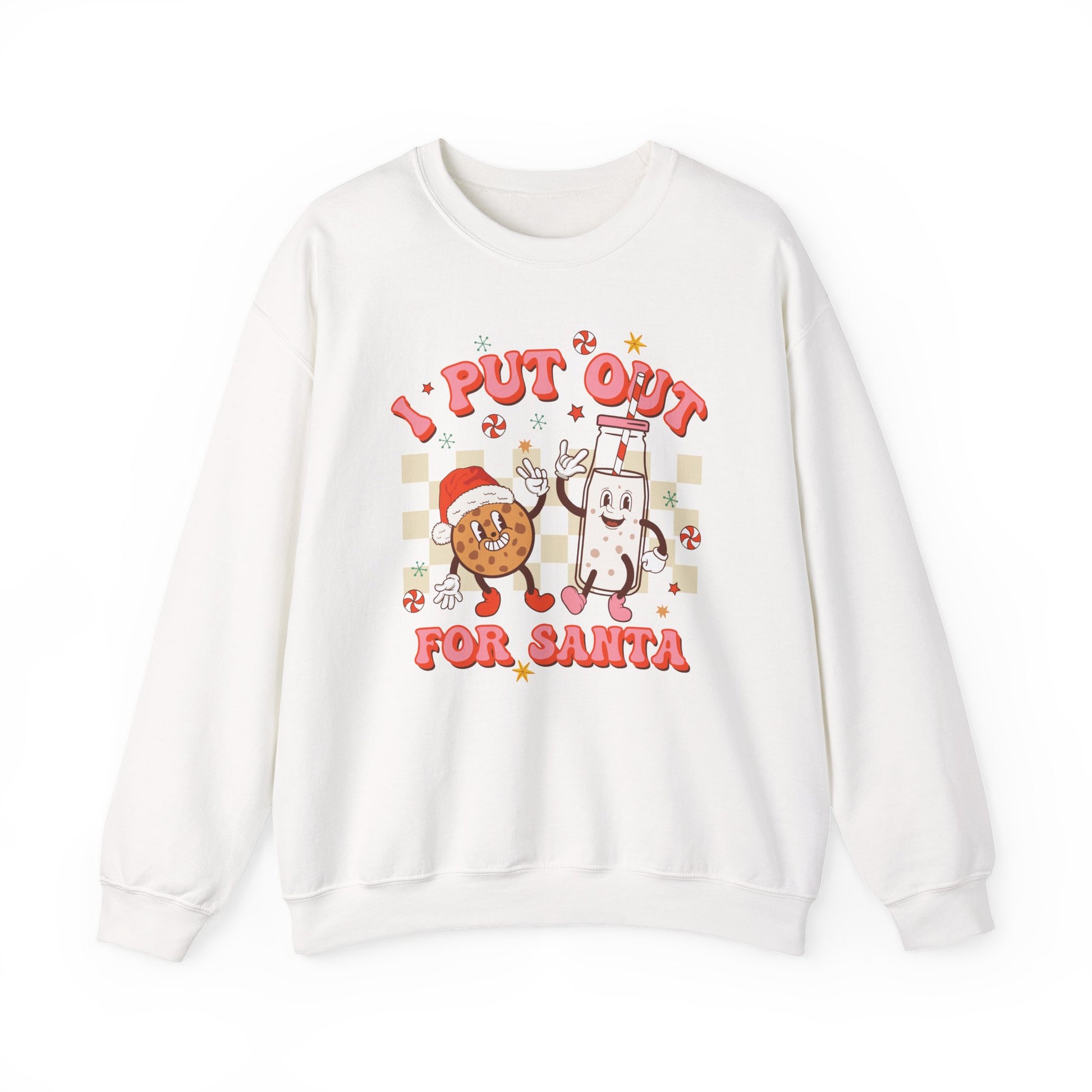 Put Out For Santa Sweatshirt, Funny Christmas Shirt, Funny Santa Sweatshirt - PopCultureByDesign36