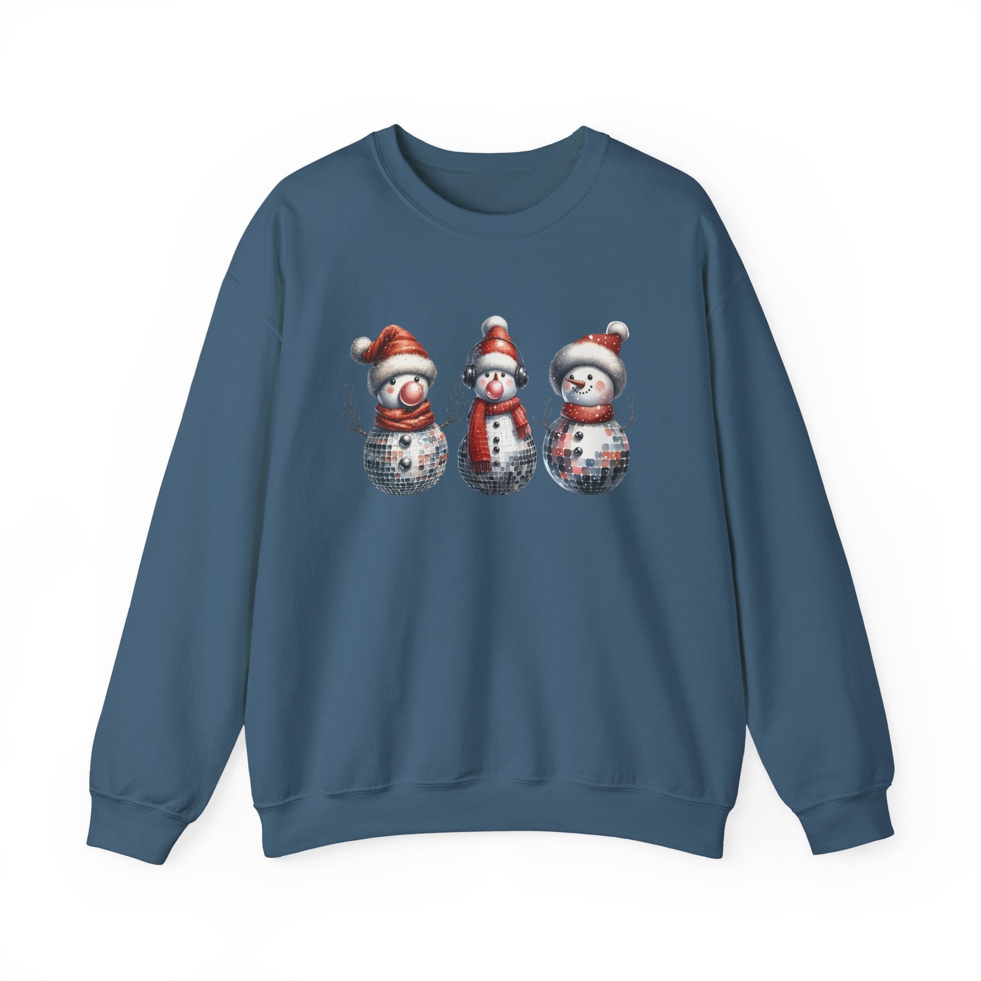 Christmas Snowman Sweatshirt, Christmas Sweatshirt,Family Christmas Sweatshirt - PopCultureByDesign36