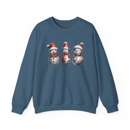 Christmas Snowman Sweatshirt, Christmas Sweatshirt,Family Christmas Sweatshirt - PopCultureByDesign36