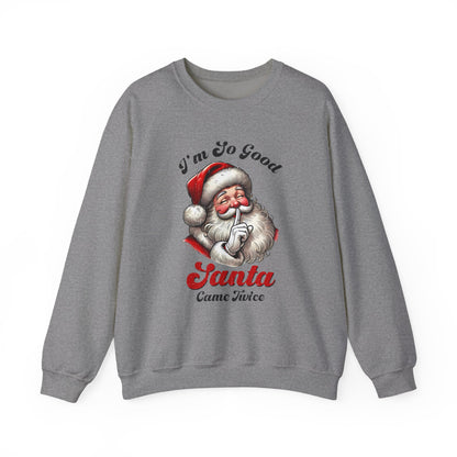 Funny Santa Sweatshirt, Women Ugly Christmas Sweatshirt, Holiday Sweatshirt - PopCultureByDesign36