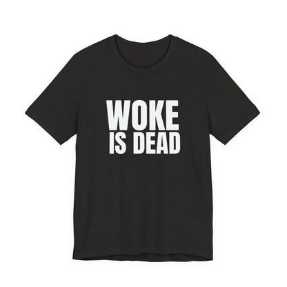 Woke is dead shirt, Funny political humor tee, Retro cartoon parody shirt - PopCultureByDesign36