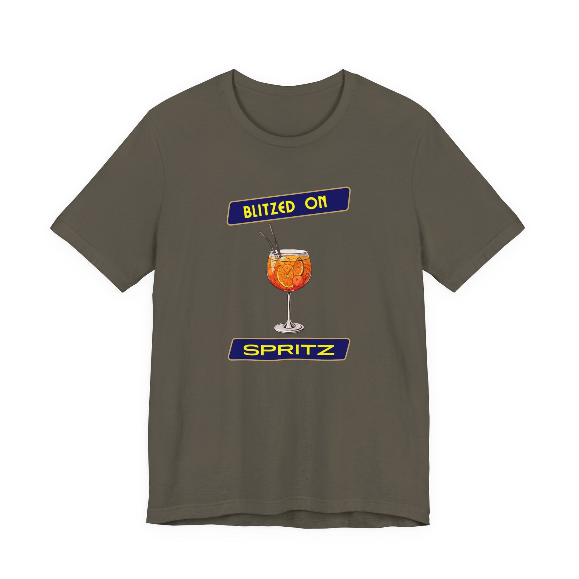 Aperol Spritz Shirt, Fun Cocktail Graphic Tee, Cocktail Drink Shirt - PopCultureByDesign36