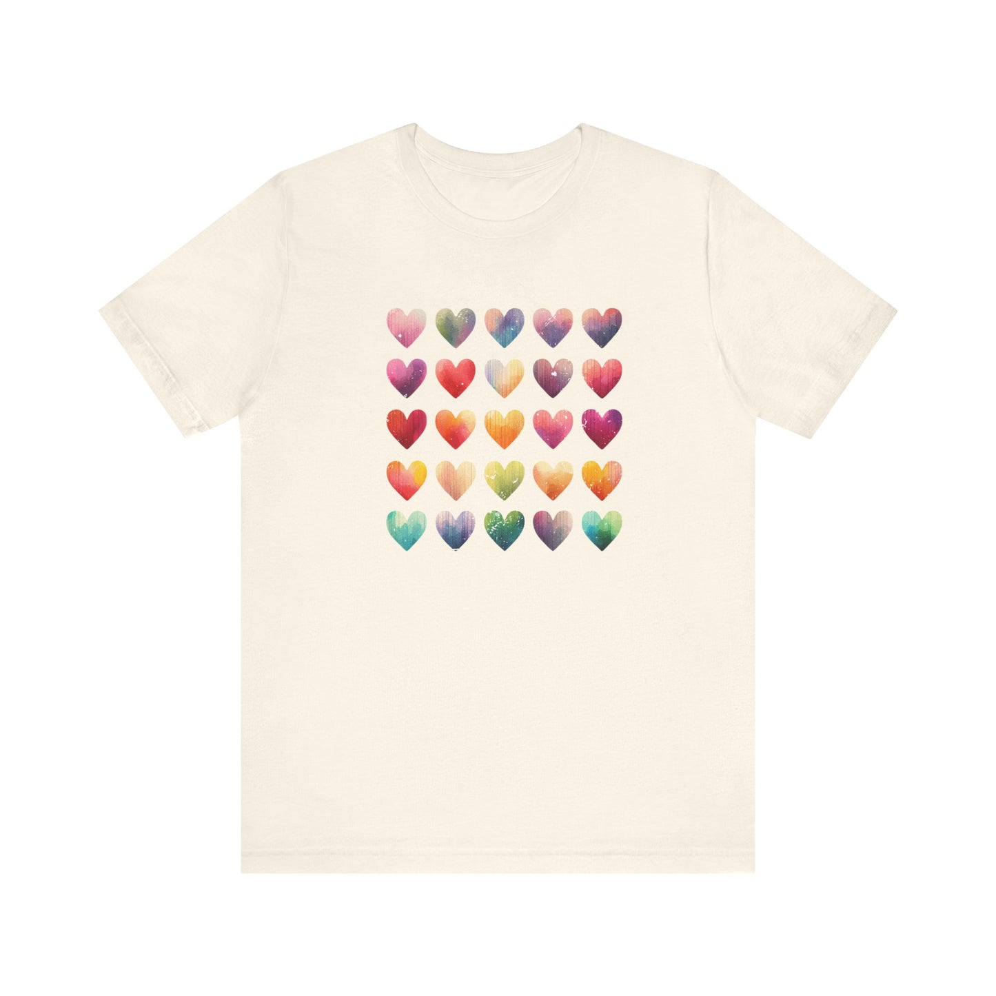 Bohemian Artsy Watercolor Shirt, Watercolor Tee, Watercolor Heart Tee - PopCultureByDesign36
