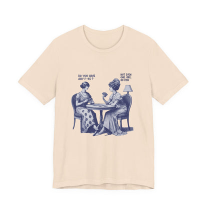 Funny Card Playing Tee, Card Playing Lovers Tee, Vintage Style Top - PopCultureByDesign36