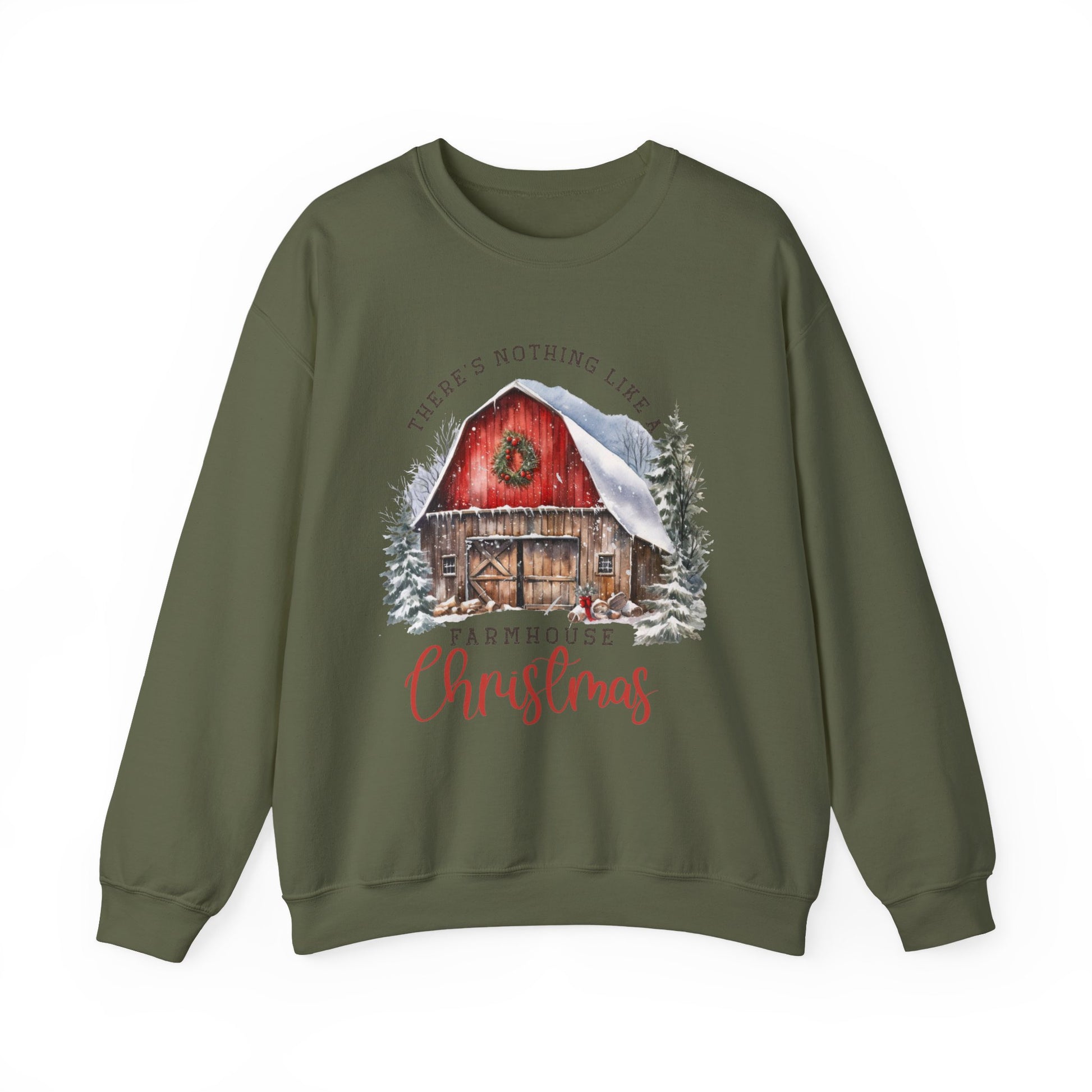 Nothing Like A Farmhouse Christmas, Country Farm Christmas shirt, Country Farm - PopCultureByDesign36