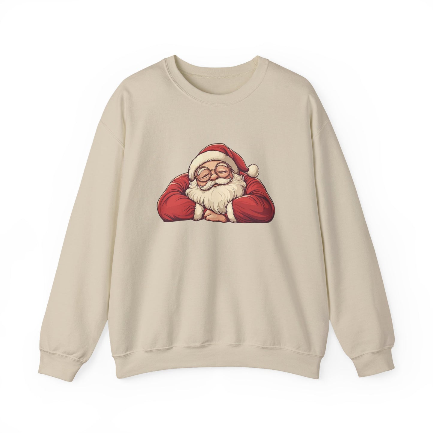 Retro Santa Sweatshirt, Vintage Santa Sweatshirt, Retro Christmas Santa - PopCultureByDesign36