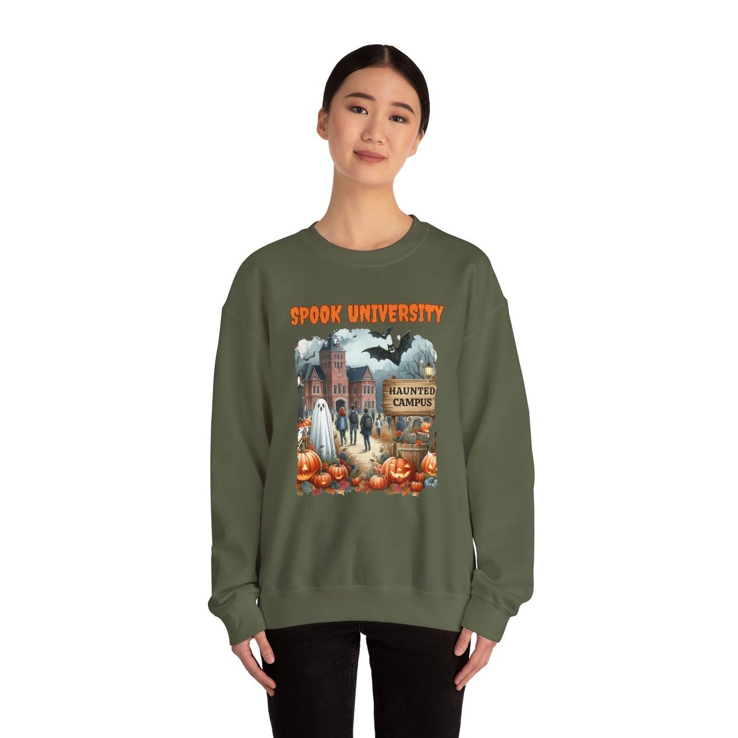Spook University Sweatshirt, Halloweentown University, Fall Sweatshirt - PopCultureByDesign36