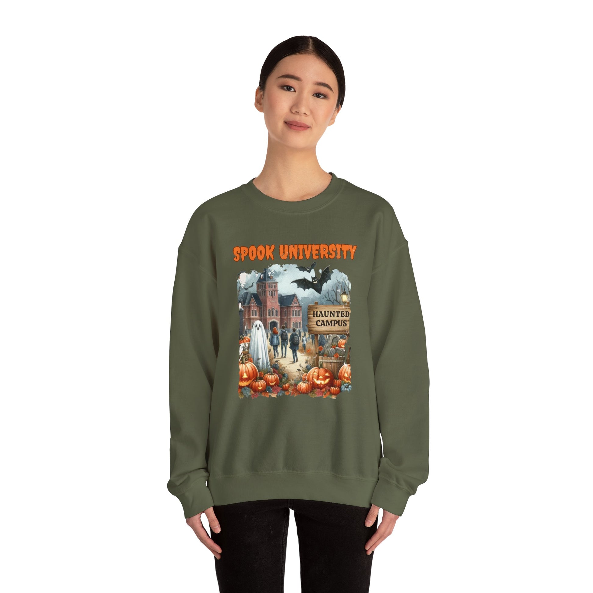 Spook University Sweatshirt, Halloweentown University, Fall Sweatshirt - PopCultureByDesign36