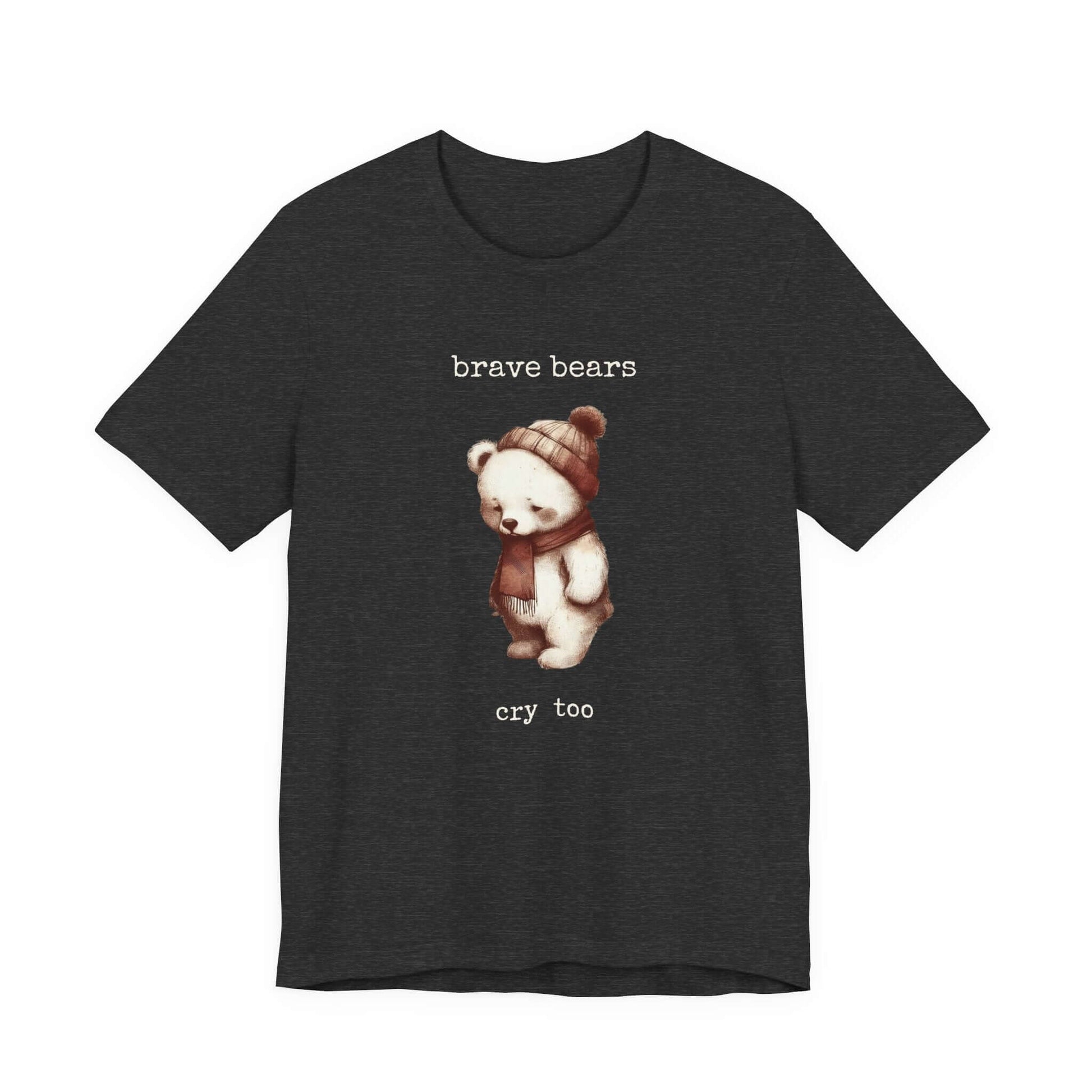 Brave Bears Cry Too Shirt, Vintage Bear Shirt, My tummy Hurts Shirt - PopCultureByDesign36