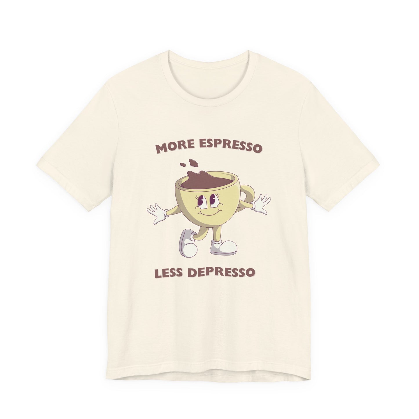 Funny Coffee Tshirt, Retro Graphic Tee, Coffee Shirt, Coffee Lover Gift - PopCultureByDesign36