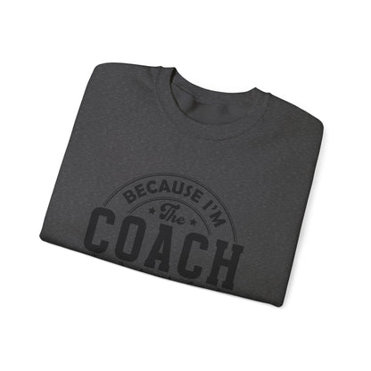 Because I'm The Coach That's Why, Coach Gifts, Shirts For Coach - PopCultureByDesign36