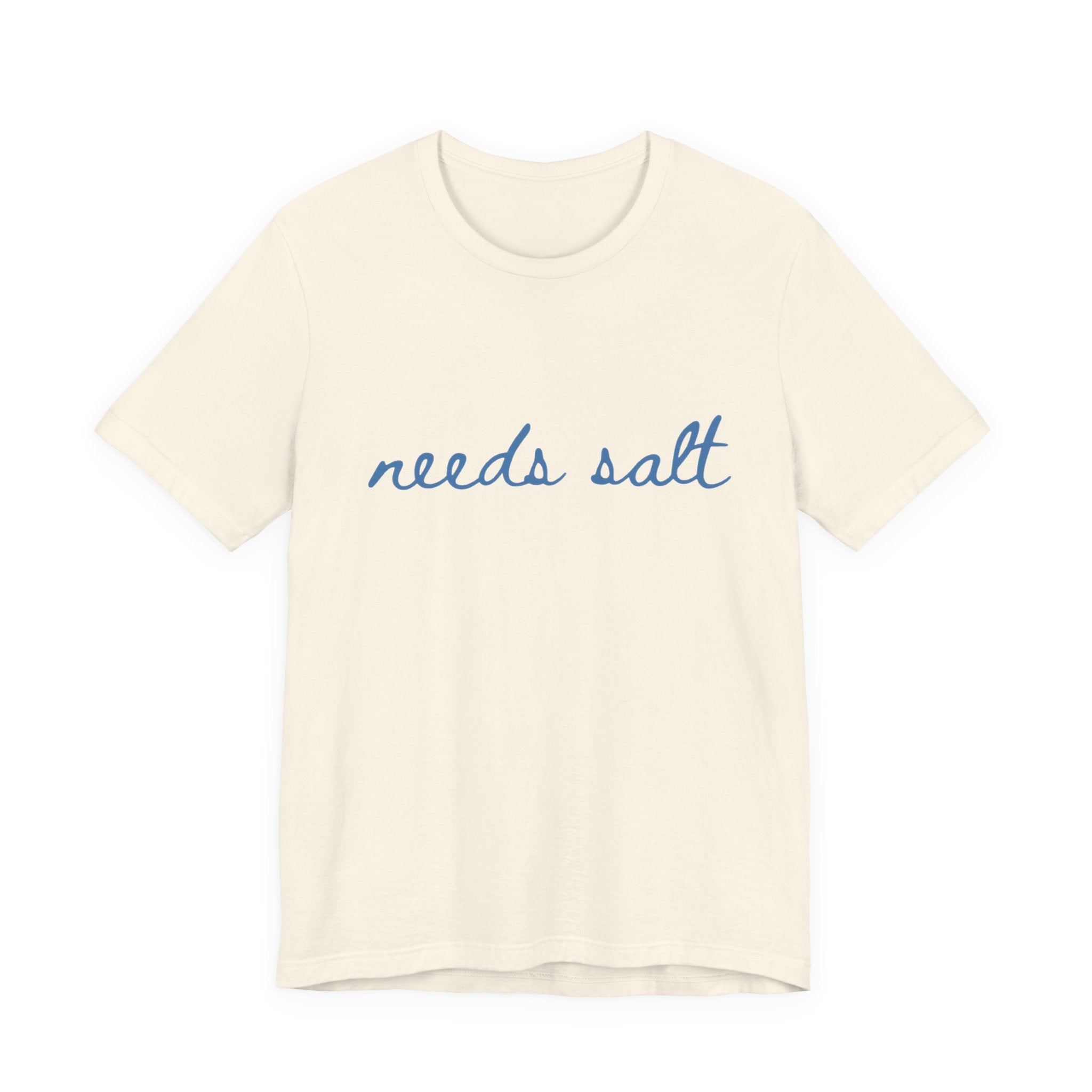 Needs Salt — Foodie Chef T-Shirt by PopCultureByDesign36